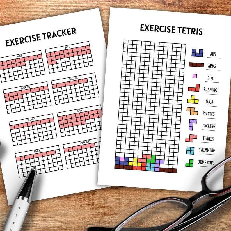 Fitness Journal Printable: Workout & Weight Loss Tracker PDF image 12