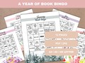 Book Bingo Reading Challenge Printable: TBR Game (PDF/JPG)