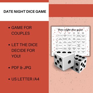 Gioco Di Dadi E Carte Per Coppie - 50 Carte + 2 Dadi Dell'amore, Serata Romantica E Impertinente In Camera Da Letto