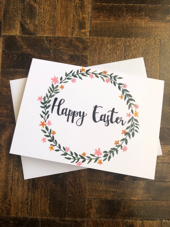Art Nuvo Esclusivi biglietti di Pasqua – Set di 10 biglietti di auguri in beige leggero 120 x 170 mm, motivo pasquale dorato realizzato in carta per gioielli acquari, con inserti beige