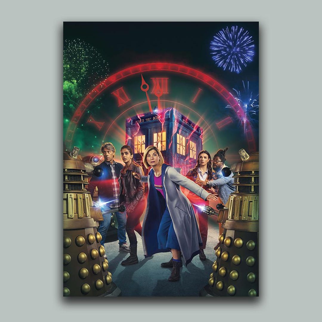 Doctor Who Eve of the Daleks A3 Art Print - Etsy