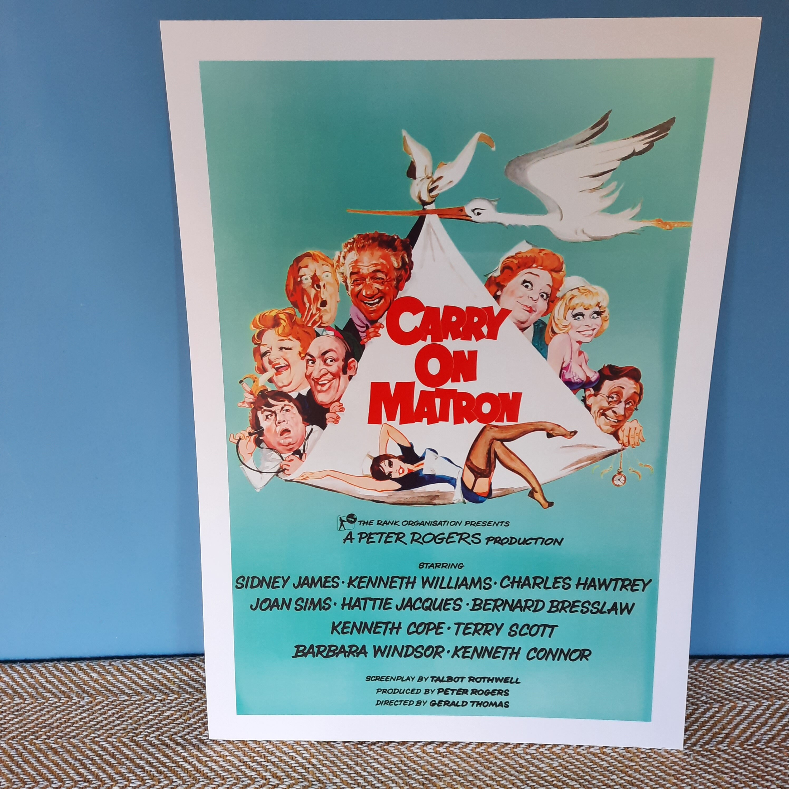 Carry on Matron reproduction A3 Film Poster Etsy