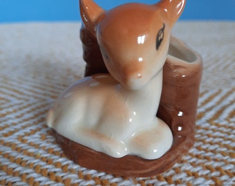 Hornsea Pottery : Fauna Royal Miniatures 'Skippy' fauve jonc de 1960/1