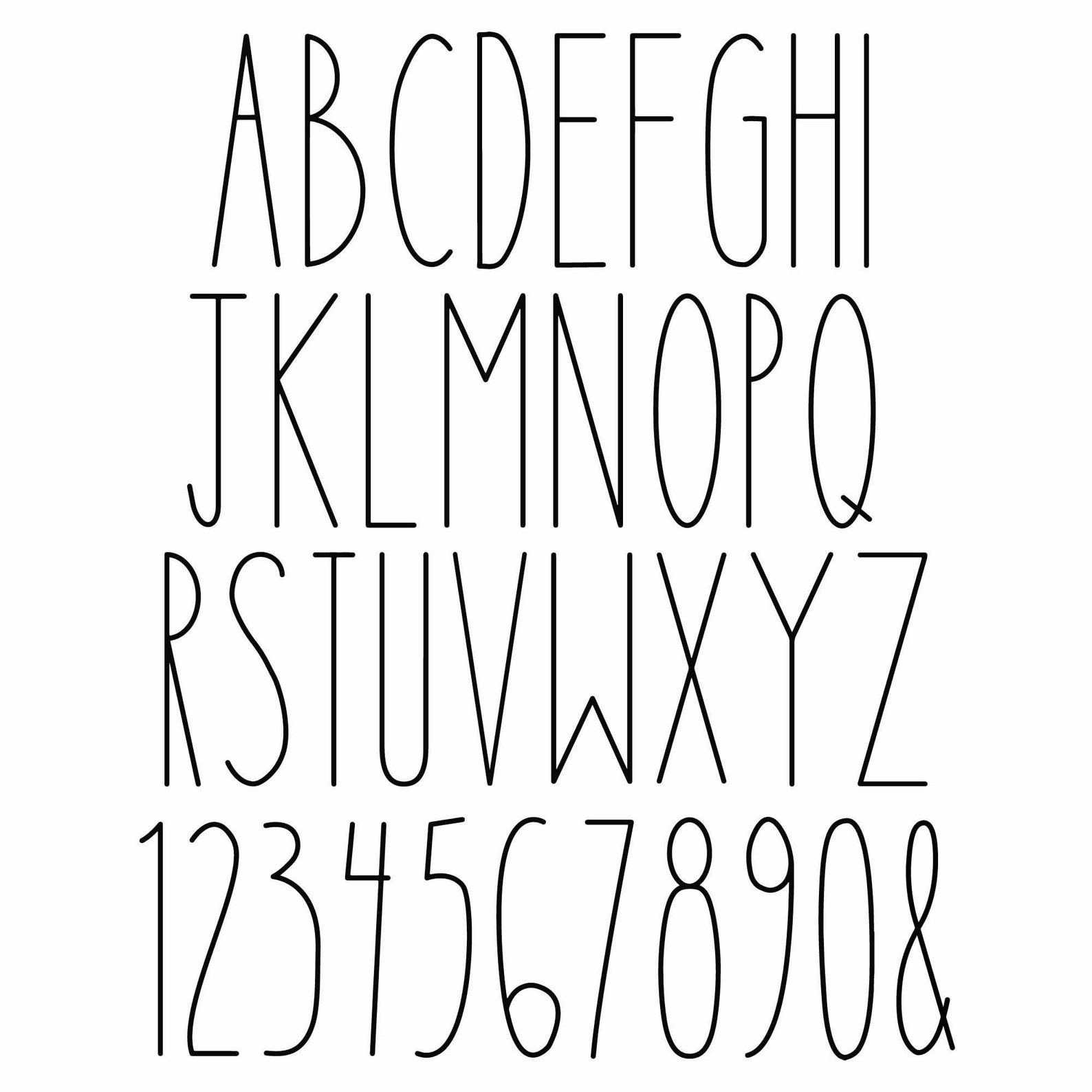 letter fonts letter fonts