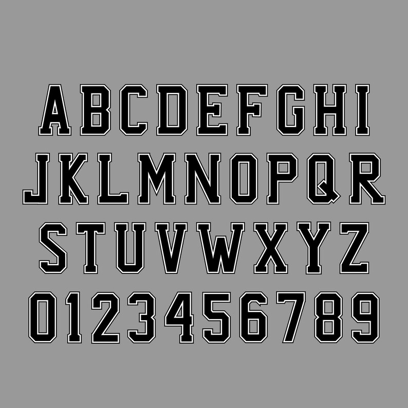 Sport Font Svg College Font Varsity Letters Cutting Alphabet File For Cricut Instant Download Drawing Illustration Art Collectibles Truongsinhhoc Com Vn