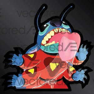 626 Stitch Lick Decal