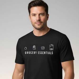 Grocery Essentials T-Shirt: Diecast Car Collector Tee
