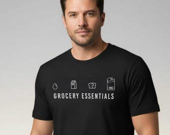 Grocery Essentials T-Shirt: Diecast Car Collector Tee