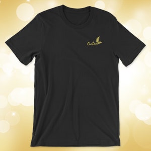 Personalized Gold Fern Shirt: Plant Lover Gift