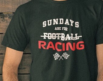 Sundays Are For Racing T-Shirt: Formula One Fan Gift