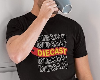 Diecast Car Enthusiast T-Shirt: Toy Collector Gift