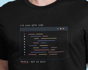 Funny Coder T-Shirt: Introvert Developer Humor Gift
