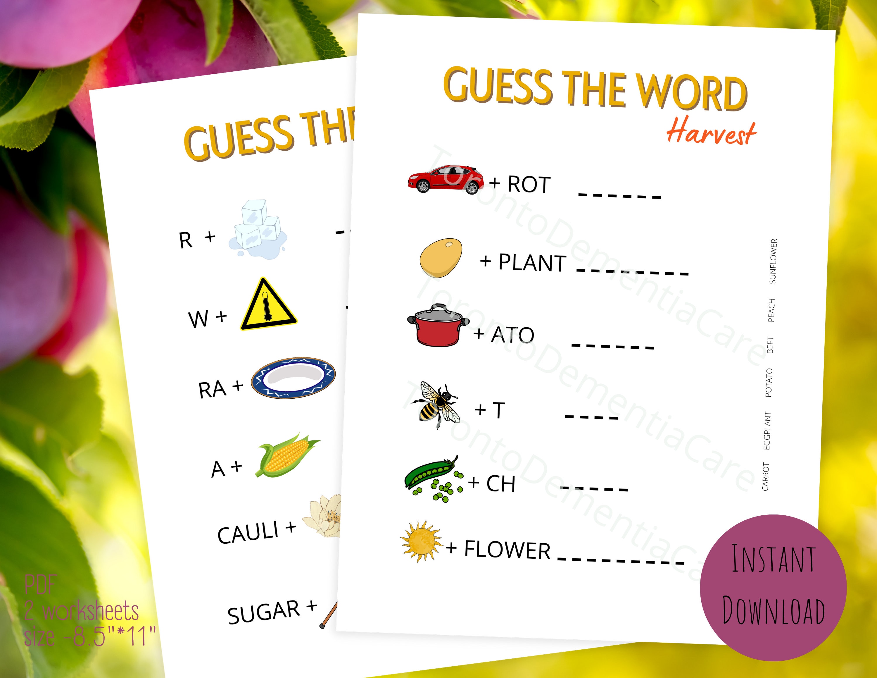 Rebus Puzzles Harvest Dementia Activities Elderly Printable Etsy rebus-puzzles-harvest-dementia-activities-elderly-printable-etsy