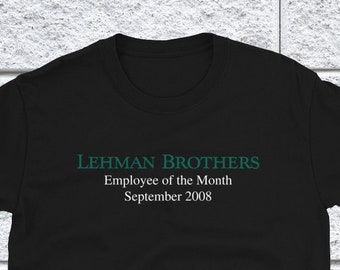 LEHMAN BROTHERS Finance Business Shirt