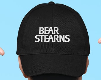 Bear Stearns Dad Hat | Finance Gift | corporate gifts | wall street investment banking | office work colleague gift
