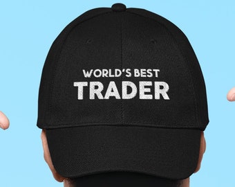 World's Best Trader Hat | Investing Gift For Him