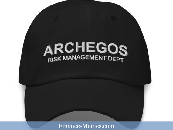 Archegos Capital Risk Management Hat, Bill Hwang, Stock Market, Funny Finance, Day Trader Gift