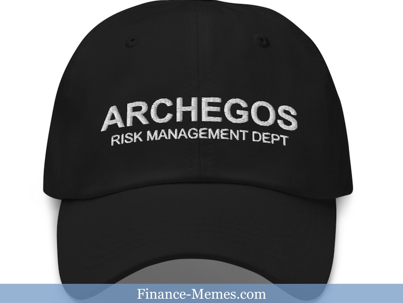 Archegos Capital Risk Management Hat, Bill Hwang, Stock Market, Funny Finance, Day Trader Gift