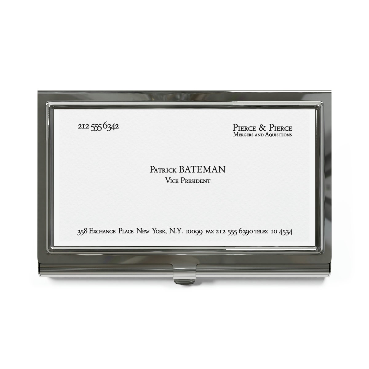 Patrick Bateman Business Card