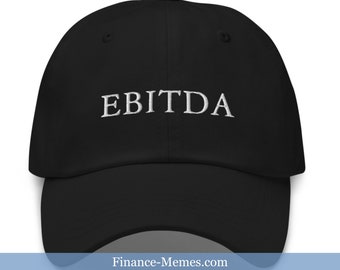 EBITDA Hat Accountant Gift for Investors | Corporate Gifts for CPA, Investment Banking, Audit | Office Audit Accounting Gifts for Accountant