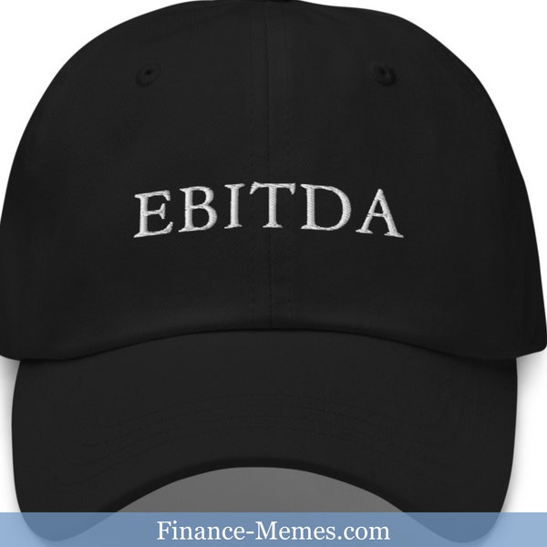 EBITDA Hat Accountant Gift for Investors | Corporate Gifts for CPA, Investment Banking, Audit | Office Audit Accounting Gifts for Accountant