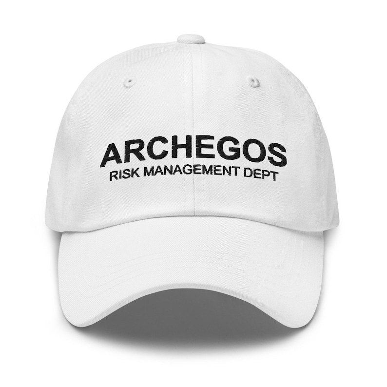 Archegos Capital Risk Management Hat, Bill Hwang, Stock Market, Funny Finance, Day Trader Gift