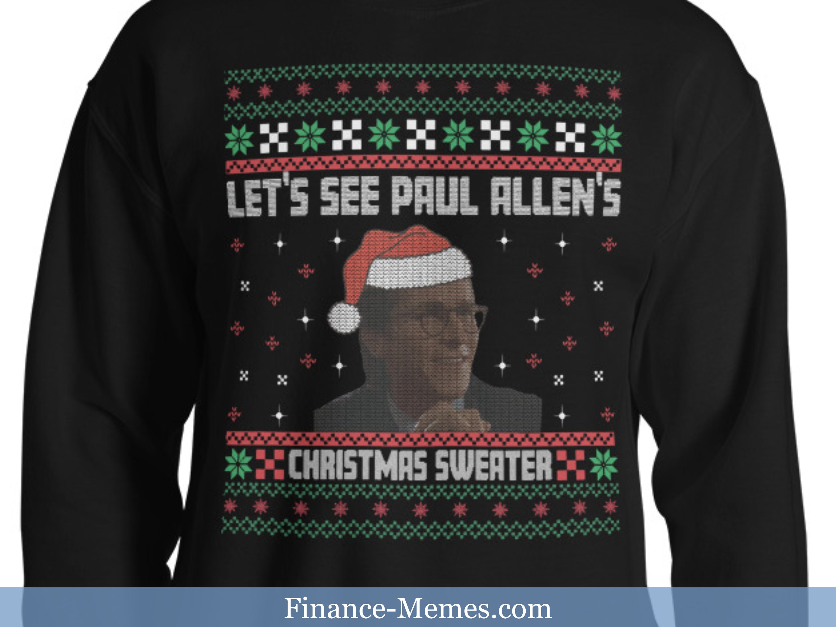 Lets See Paul Allens Ugly XMAS Sweater, American Psycho , Patrick