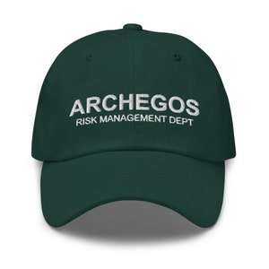 Archegos Capital Risk Management Hat, Bill Hwang, Stock Market, Funny Finance, Day Trader Gift