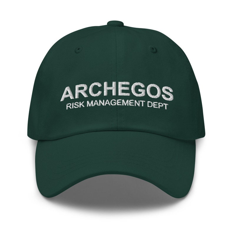 Archegos Capital Risk Management Hat, Bill Hwang, Stock Market, Funny Finance, Day Trader Gift
