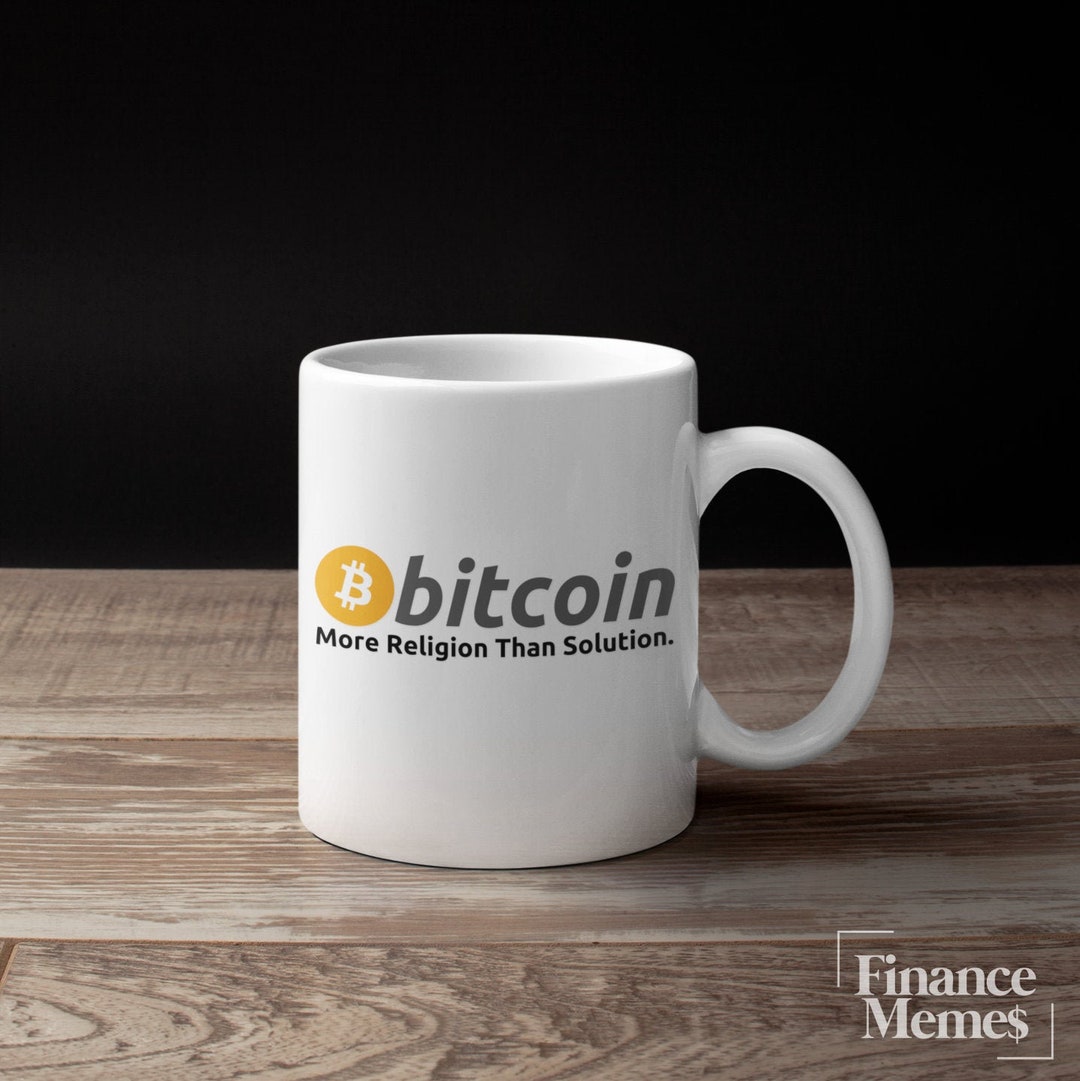 Anti Bitcoin More Religion Than Solution Mug Gifts for Him | Cryptocurrency  Mug Gift for Him | Wall Street Day Trader Forex Trader Gag Gift - Etsy  Australia