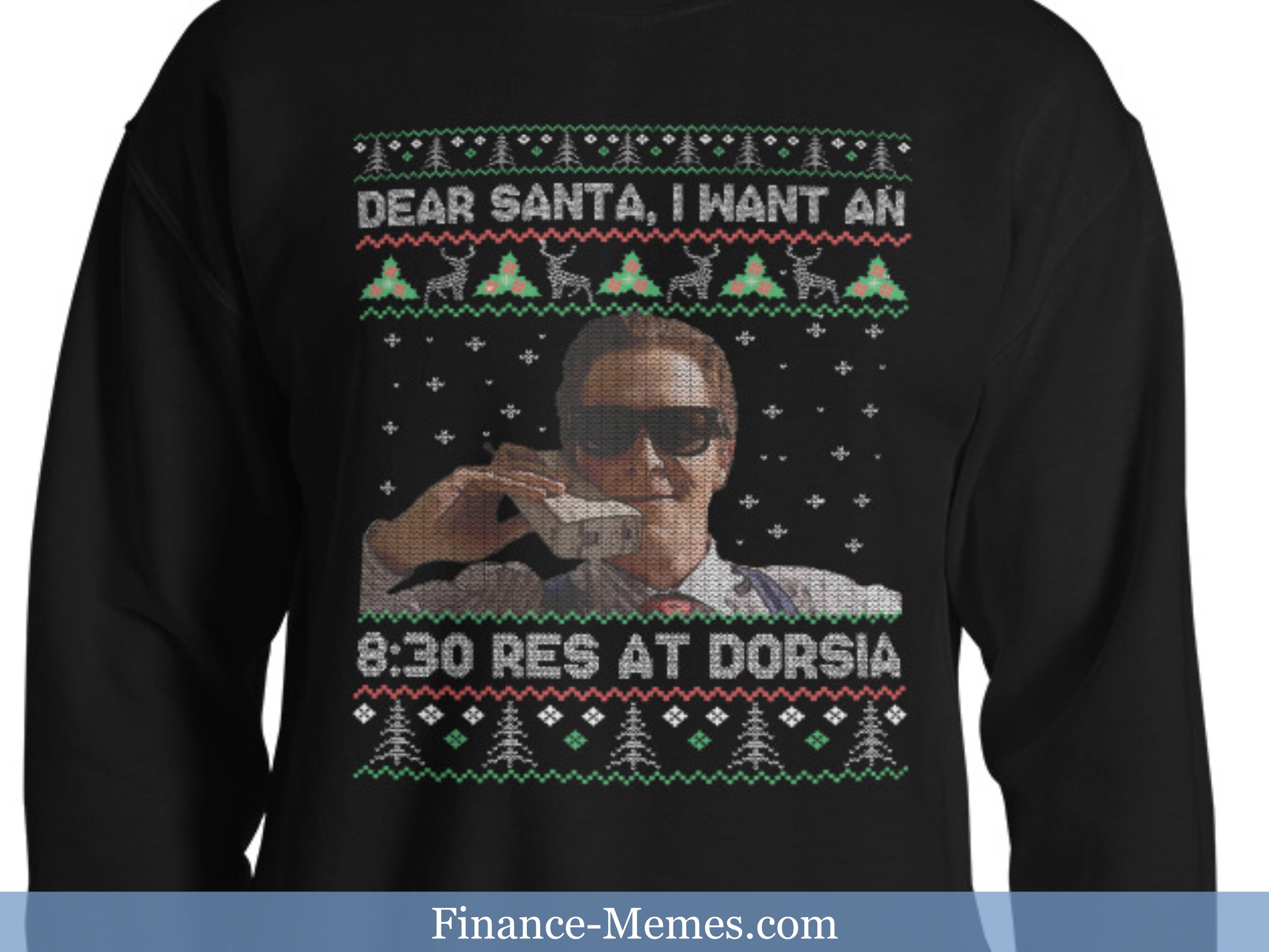 American Psycho Sweater - Etsy
