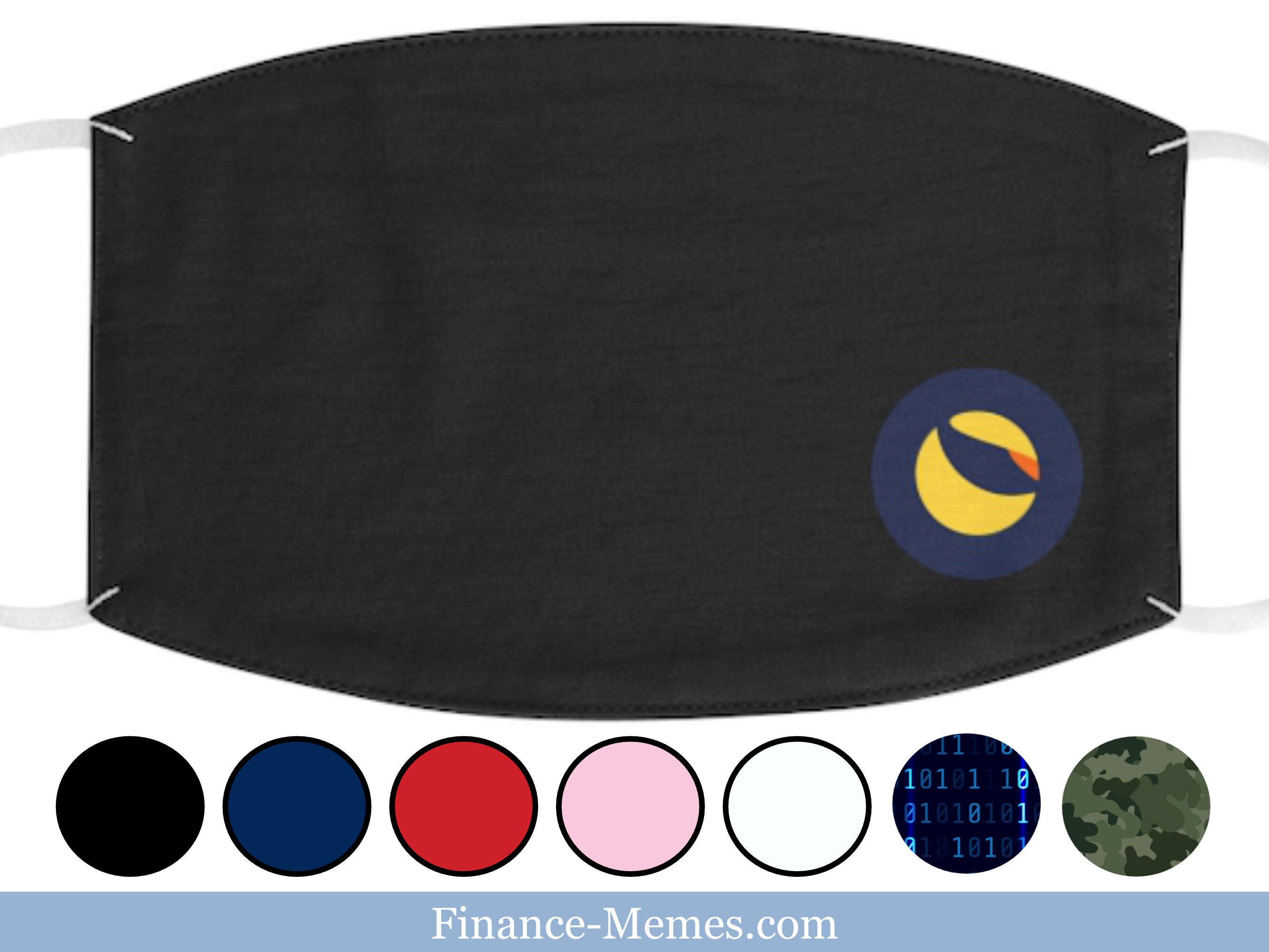 Terra Luna Face Mask, Crypto Mask, Terra Luna Gift for Him, Reusable  Cryptocurrency Gift for Boyfriend, Luna Washable Face Mask - Etsy