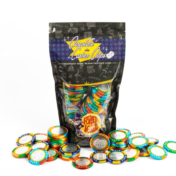 Casino Chips Chocolate Coins Etsy