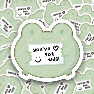 Vous avez cette grenouille Sticker