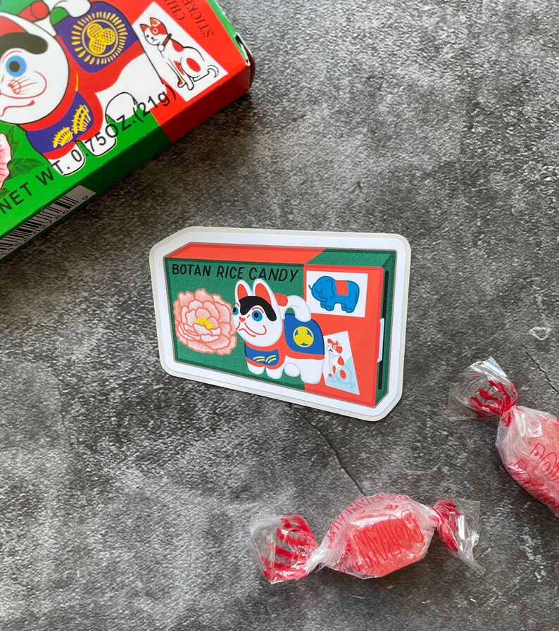 Botan Rice Candy FUNDRAISER Sticker - Etsy