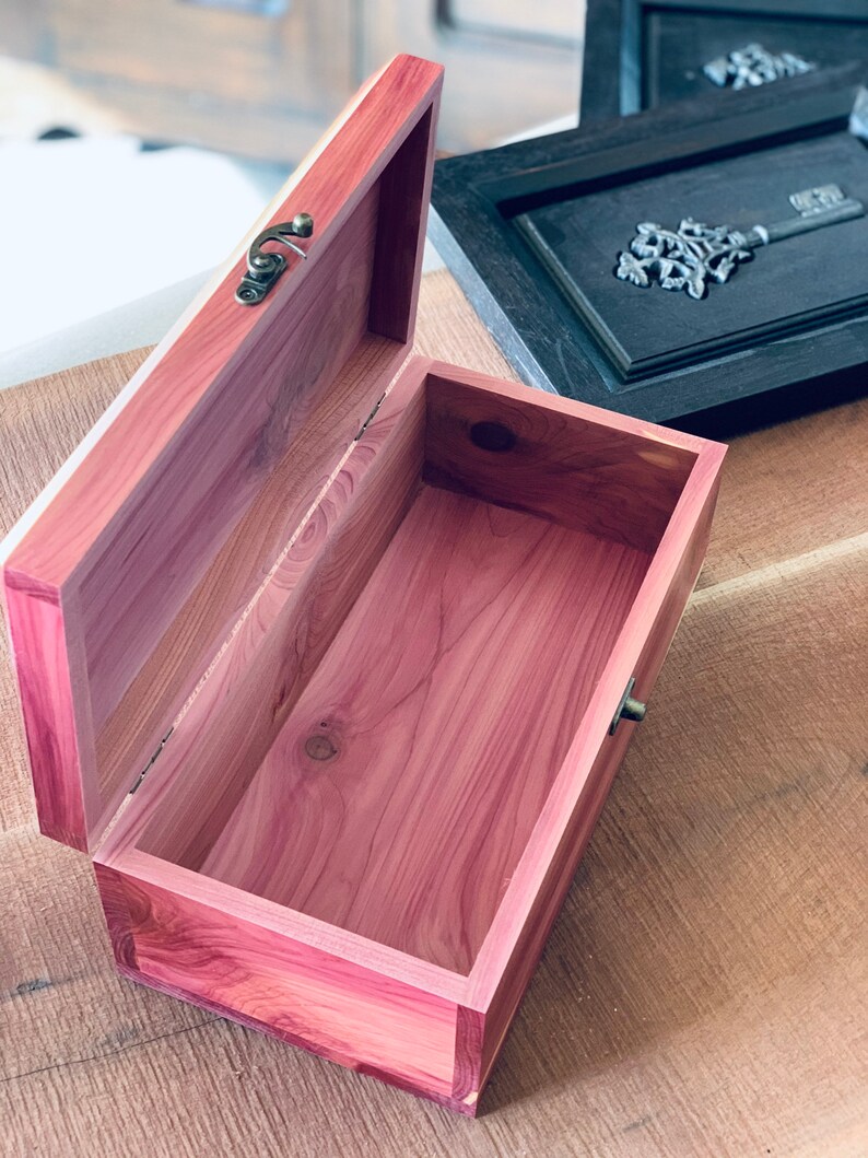 11.5 Cherish Cedar Chest With Custom Hardware/ Cedar Urn Etsy