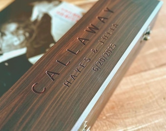 Custom Wood Wine Box, Wedding Time Capsule, Liquor Bottle Holder, Personalized Whiskey Glass Box Cedar Wine Box, Bourbon Glass Holder