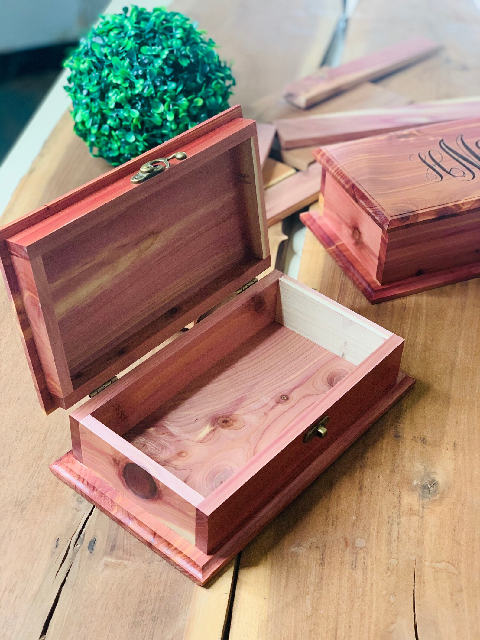 Keepsake Box Engraved Box Aromatic Eastern Cedar Wood Box Etsy