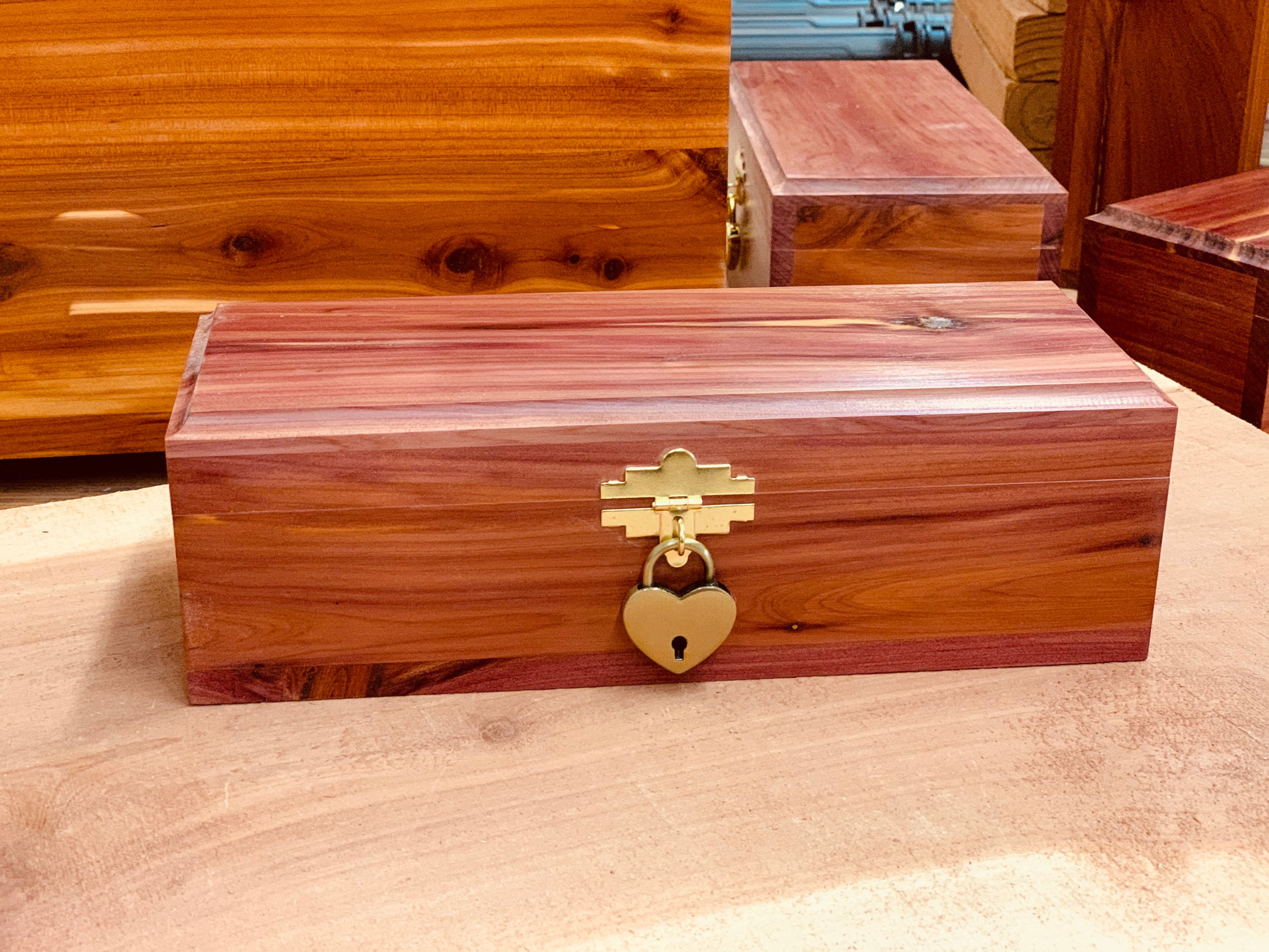 Large Cedar Box / Aromatic Eastern Cedar Urn / Cedar Box with Etsy