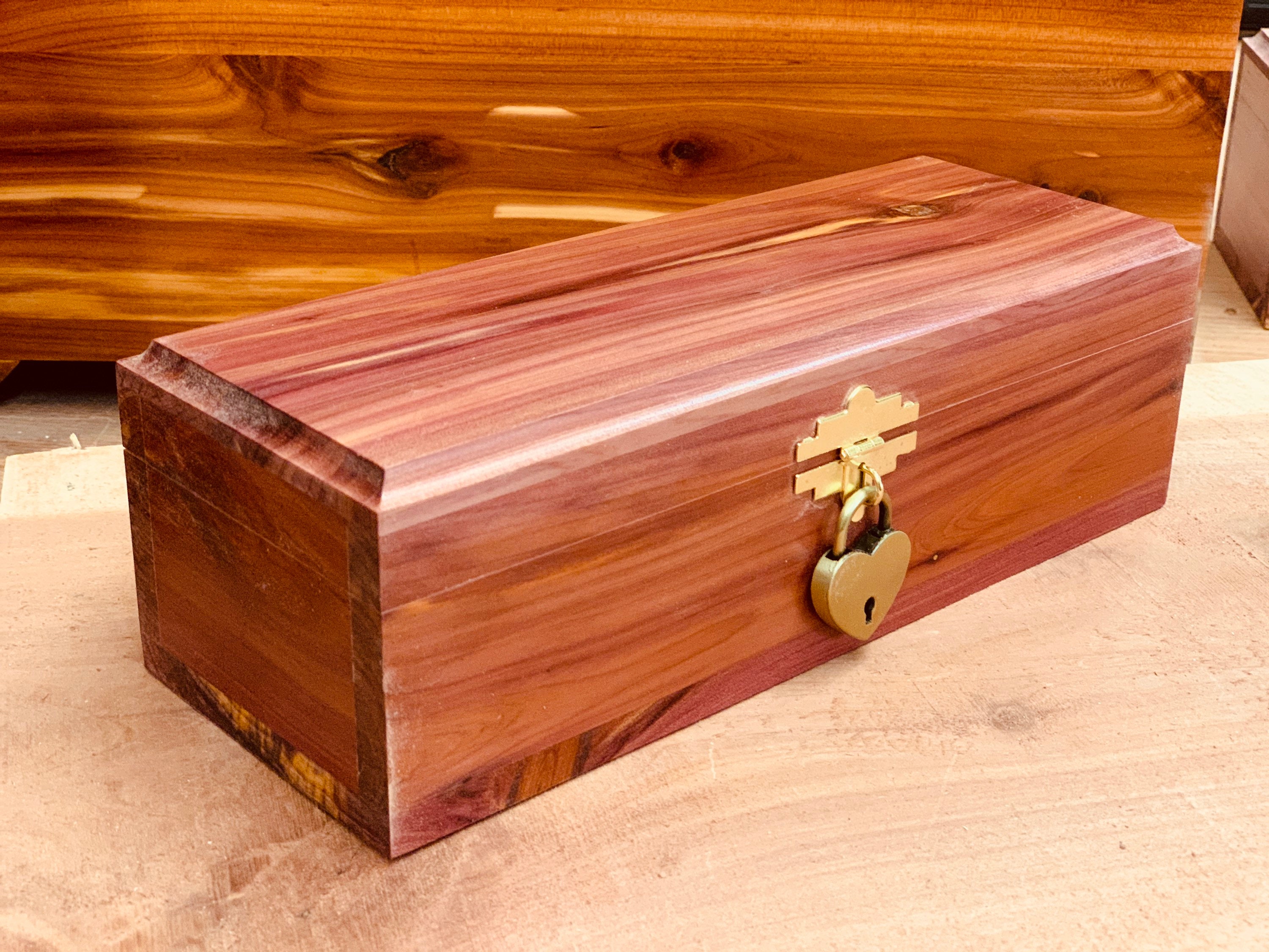 Large Cedar Box / Aromatic Eastern Cedar Urn / Cedar Box with Etsy