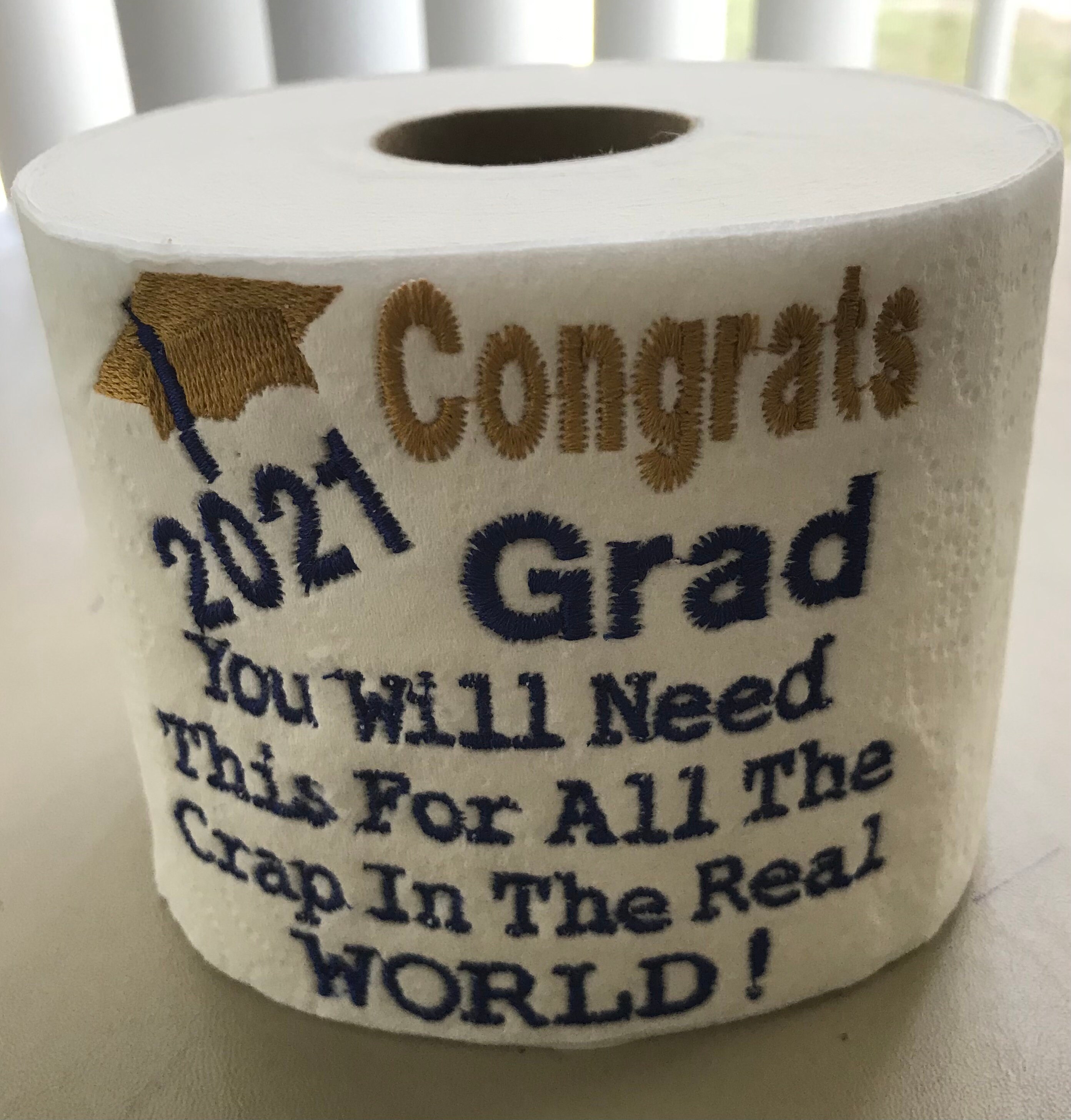 Personalized Toilet Paper Graduation Gift/Gag Gift/Free | Etsy