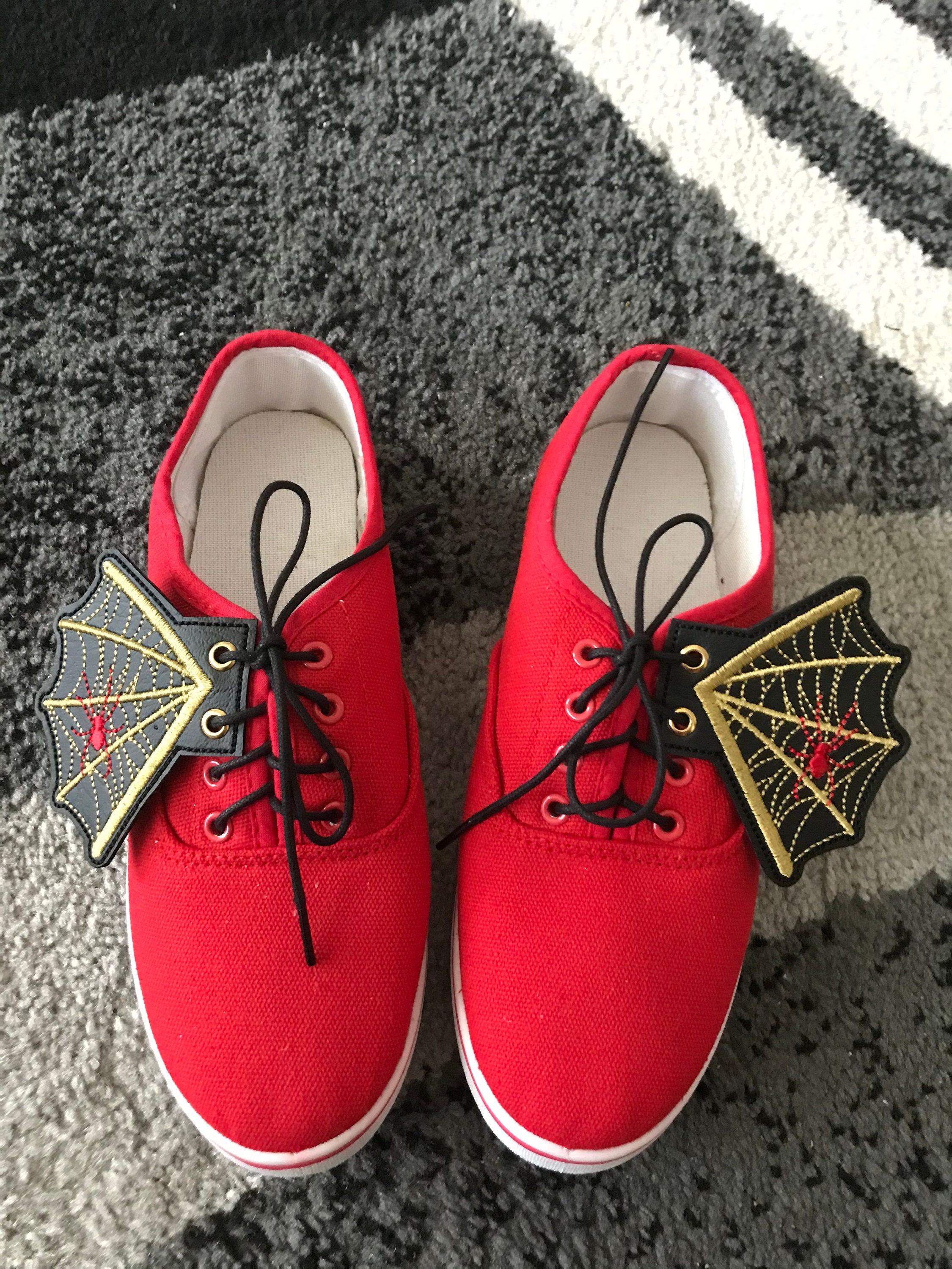 Spider Shoe Clip Black Spider Shoe Charm Halloween Shoe Clips Spider Shoe Clips Shoe Clips Shoe Accessories for Woman Gifts for Her