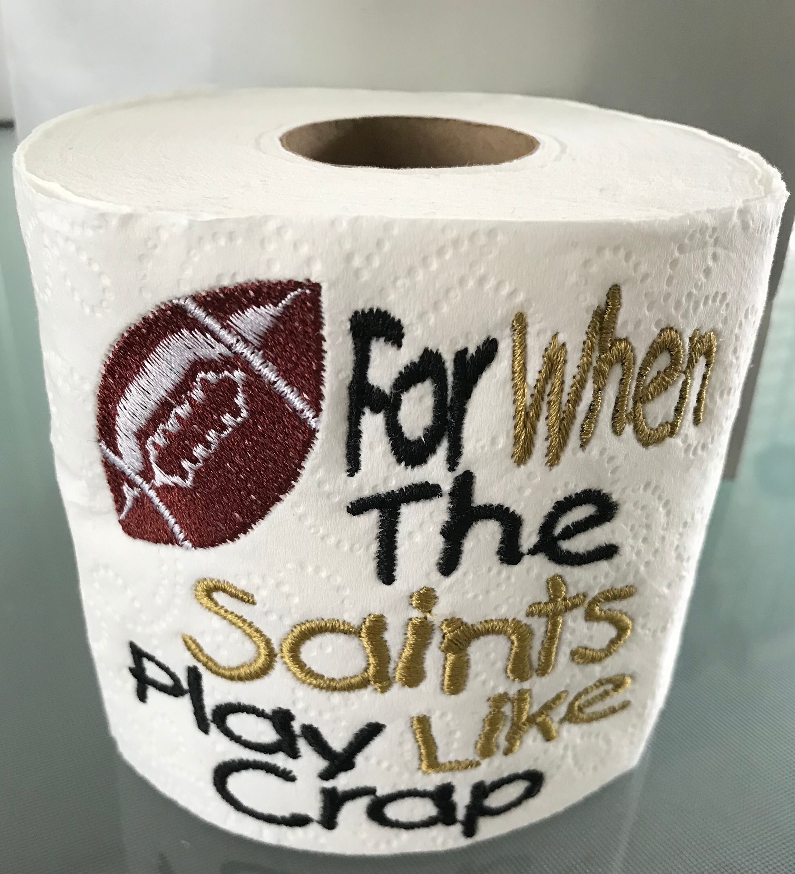 New Football Gag Gift Toilet Paper Just for fun or birthdays Etsy