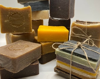 Soap samples , Organic Soap, Vegan and Cruelty free, Free of Detergents and Synthetic ingredients