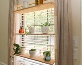 Hanging Plant Shelves - Indoor Planters - Window Shelves