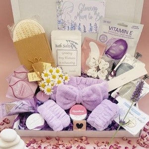 Mum-To-Be Relaxing Spa Gift Box | Pregnancy Pamper Hamper | New Mummy Care Package