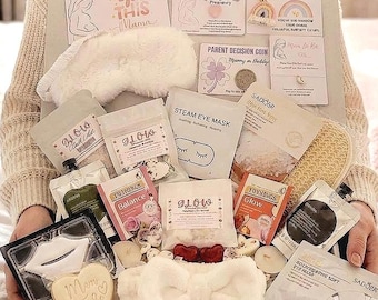 Cosy Pregnancy Care Package for Mum-to-Be, Pregnancy Self Care Gift Box, Pamper Hamper, Maternity Gift
