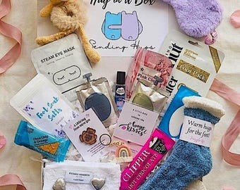 Exam Support / Happy Graduation Care Package Hamper - Congrats Graduate - Proud of You Box - Congratulations Hug in a Box