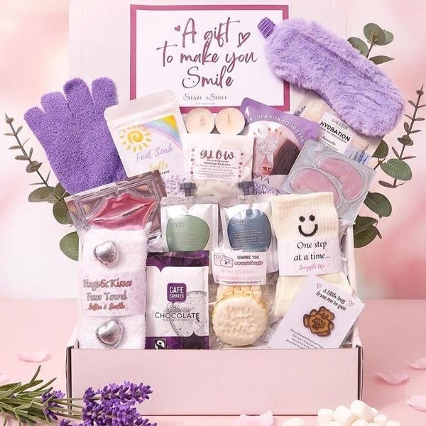 POST SURGERY RECOVERY Gift Hamper - Get Well Soon Care Package - Thinking of You Self Care Gift - You Got This Hug in a Box