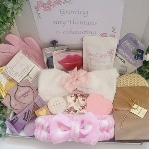 Pregnancy Care Package - Pregnancy Spa Pamper Hamper - Mummy to be Gift - PREGNANCY Spa in a Box - Bump to Baby Hamper -Mum to Be Spa Gift
